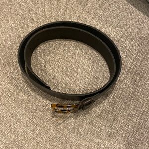 Michael Kors Black Leather Belt